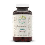 HerbEra eucalyptus 120-capsules bottle ready for daily supplementation and natural support.