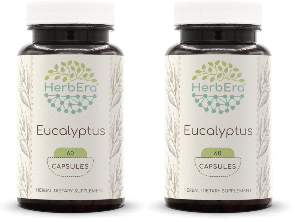 HerbEra eucalyptus bottle front for daily use and natural wellness