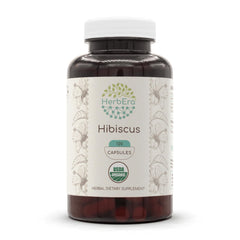 HerbEra Hibiscus capsules bottle for daily use