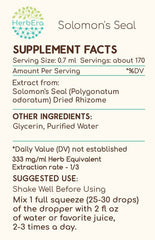 HerbEra label close-up emphasizes USA-made quality and pure ingredients.