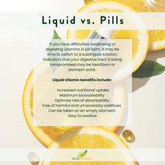Herb-Science Vitamin B2 drops vegan formula label highlight.