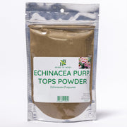 Herb To Body Echinacea Purpurea powder bottle highlights natural quality and freshness.