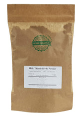 Herba Organica Milk Thistle Seeds Powder packshot showing pure, GMO-free formula for daily wellness
