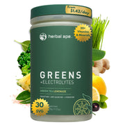 Herbal Ape Daily Greens bottle for daily nutrient support and balance.