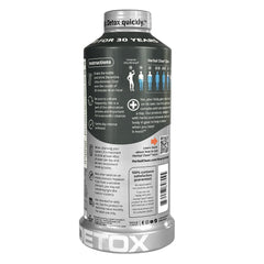 Herbal Clean bottle label milk-thistle highlights herbal wellness components