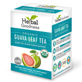 Herbal Goodness Guava Leaf Tea 24 tea bags in a box for convenient daily brewing