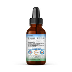 Herbal Goodness Kids Focus liquid drops ready to mix in water or juice