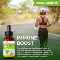 Herbal Goodness liquid tincture pour demonstrates fast absorption
