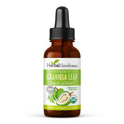 Herbal Goodness soursop extract bottle shows 15x potency for daily vitality
