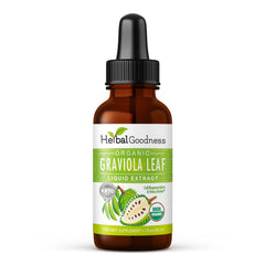 Herbal Goodness soursop extract bottle shows 15x potency for daily vitality