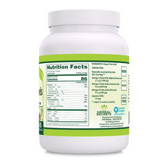 Herbal Secrets flax seeds package close-up, great for baking and smoothies.