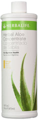 Herbalife Herbal Aloe Drink mango concentrate bottle for refreshing hydration.