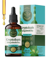 Herbamama Cryptolepis tincture bottle for vegan immune support.