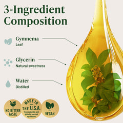 Glass of juice with drops highlighting sugar-free lifestyle.