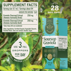 HERBAMAMA Soursop Drops under tongue for quick absorption
