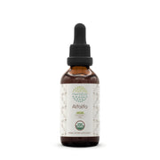 HerbEra Alfalfa B60 tincture bottle showing organic extract for daily use