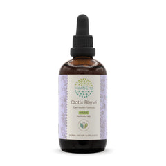 HerbEra Optix Blend B120 bilberry bottle highlights eye-support potential.
