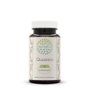 HerbEra Quassia bottle with label, convenient daily supplement