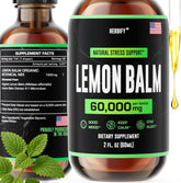HERBIFY Lemon Balm Tincture bottle with calming profile for daily relaxation