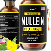 HERBIFY Mullein Extract bottle for easy daily breathing support.