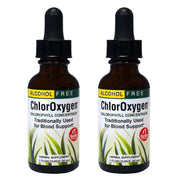 Herbs, Etc. ChlorOxygen mint bottle highlighting concentrated chlorophyll for daily vitality.