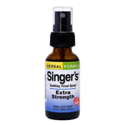 Herbs Etc. Singer's Saving Grace bottle pour for throat comfort during performances
