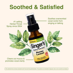 Herbs Etc. Singer's Saving Grace ingredients reveal yerba mansa, stoneroot, licorice for soothing notes.