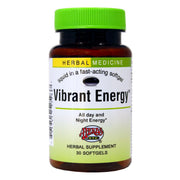 Herbs Etc. Vibrant Energy Softgels packaging ready for daily energy support.
