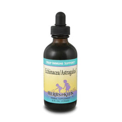 Herbs For Kids Echinacea liquid drops bottle pour supports daily immune-building routine.