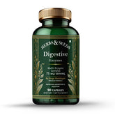 HERBS & SEEDS Digestive Enzymes bottle supports daily digestion.