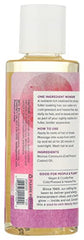 Heritage Castor Oil label closeup highlights product details and quality.