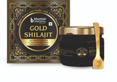 Heroot Black Gold Shilajit bottle front, premium energy support.