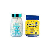HerSkin Nekothione Glutathione bottle displaying 60 capsules for daily use.