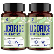 Hesperilyntis DGL licorice bottle label promoting daily digestive support