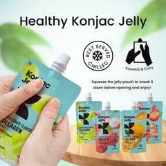 Hethstia Konjac Jelly Low Calorie Snack highlights light, satisfying flavor for quick refuels.