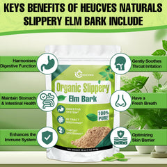 Heucves slippery elm smoothie mix, convenient health drink
