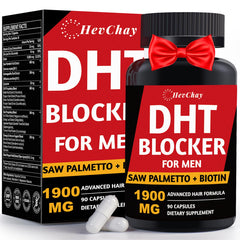HevChay DHT Blocker capsules bottle for daily hair support