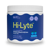 Hi-Lyte K1000 blue raspberry tub promotes hydration on active days.