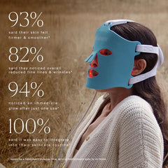 HigherDOSE face-mask wireless design enables free movement during use.