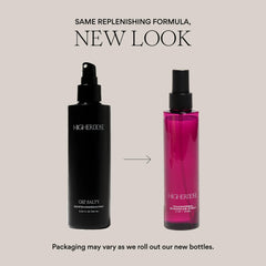 Fine magnesium spray mist applied to skin after exercise for refreshment