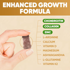Close-up of HighSpot gummies texture for easy daily use.