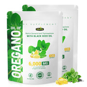 HIIHONE Oil of Oregano Softgels bottle displays a convenient daily wellness option.
