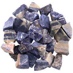 Hilitchi blue-vein rough stone for cabbing and polishing raw gems.