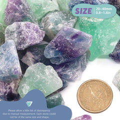 Hilitchi fluorite crystal close-up highlighting shimmering bands ideal for wire-wrapping and grinding.