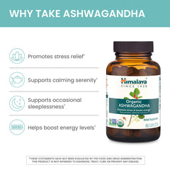 Himalaya Ashwagandha root powder in bowl with spoon