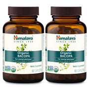 Himalaya Bacopa Monnieri caplets closeup showing daily cognitive support