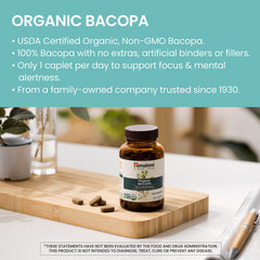 Himalaya Bacopa Monnieri packaging box with dosage guidance