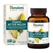 Himalaya Bitter Melon bottle front shows organic quality for daily wellness