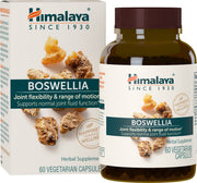 Himalaya Boswellia bottle with label promoting daily mobility and joint comfort