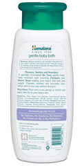 Himalaya Gentle Baby Bath being poured for tear-free bath